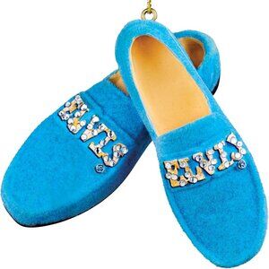 Kurt Adler Elvis Presley Blue Suede Shoes Rock King Christmas Tree Ornament Gift